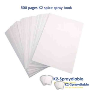 500 pages K2 spice spray book